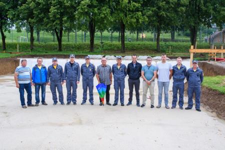 V Temenici zakopali prvo lopato za nov sodoben gasilski kompleks 3